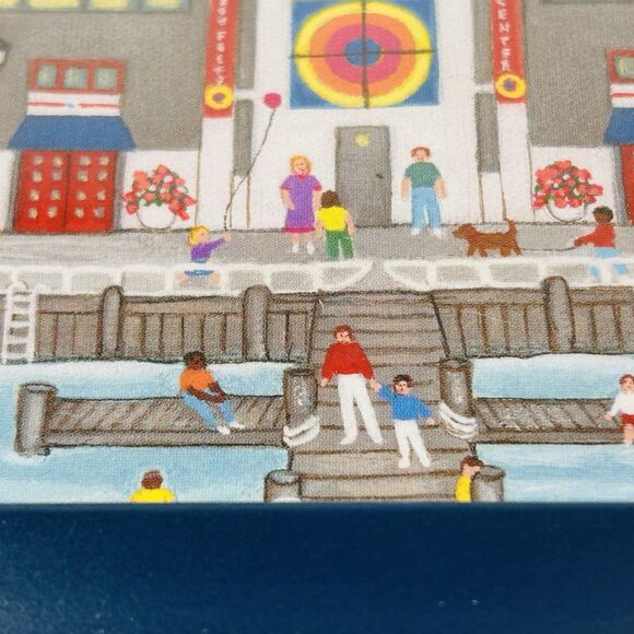 Patricia Palermino Torpedo Factory Art Center Framed Print Folk Art 7X9 VA - Picture 4 of 6